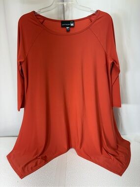 Antthony Rust Scoop Neck Tunic 3900